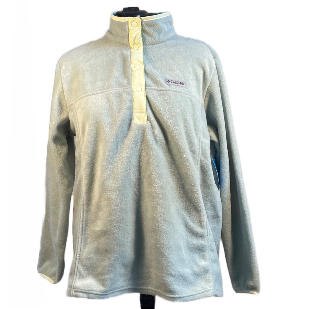 Columbia Sweatshirt, zipper at neck